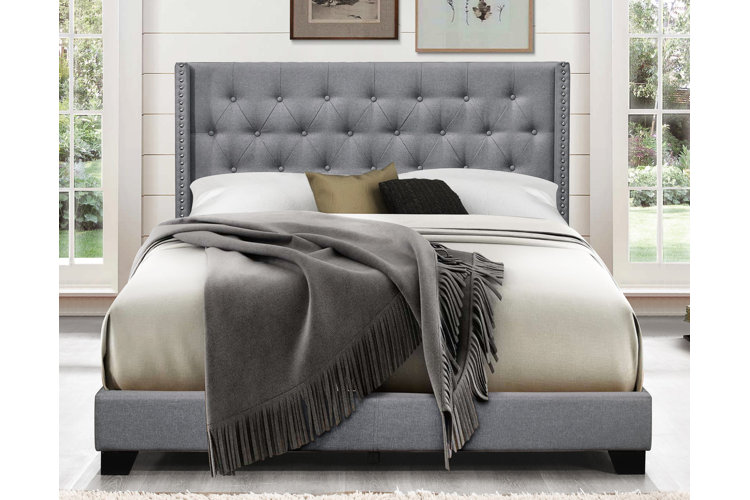 Bed gray online